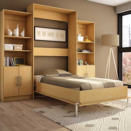 Full Size Murphy Bed full width wall beds)
